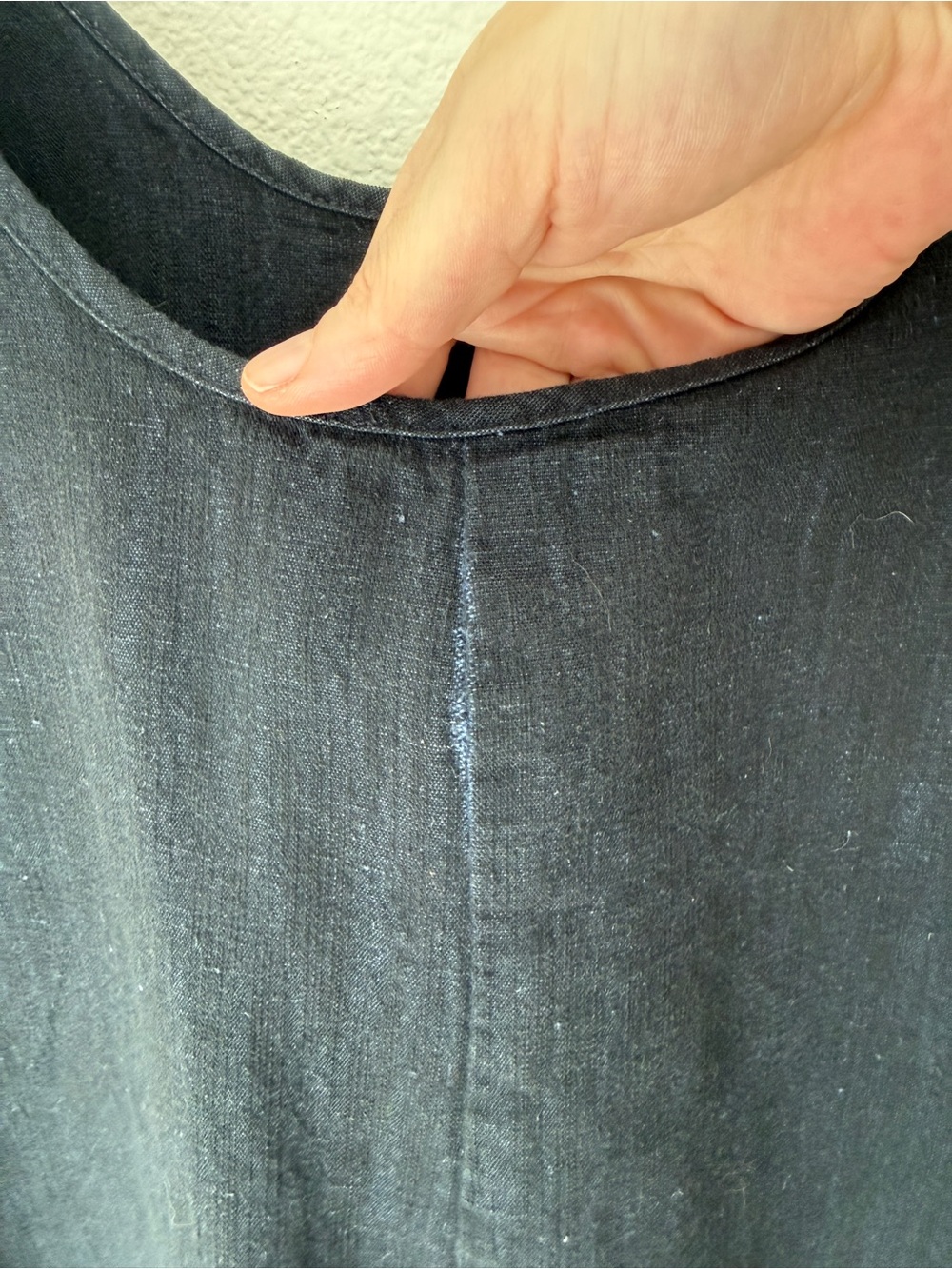 Ilana Kohn Milo Wide-Leg Jumpsuit in Deep Indigo - Medium - functional flaw - Picture 7 of 12